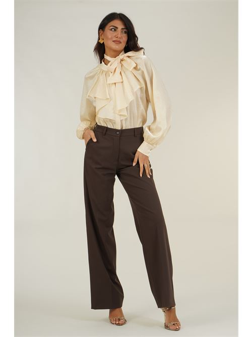 Camicia laminata Twins Fantasy | T5124IVORY